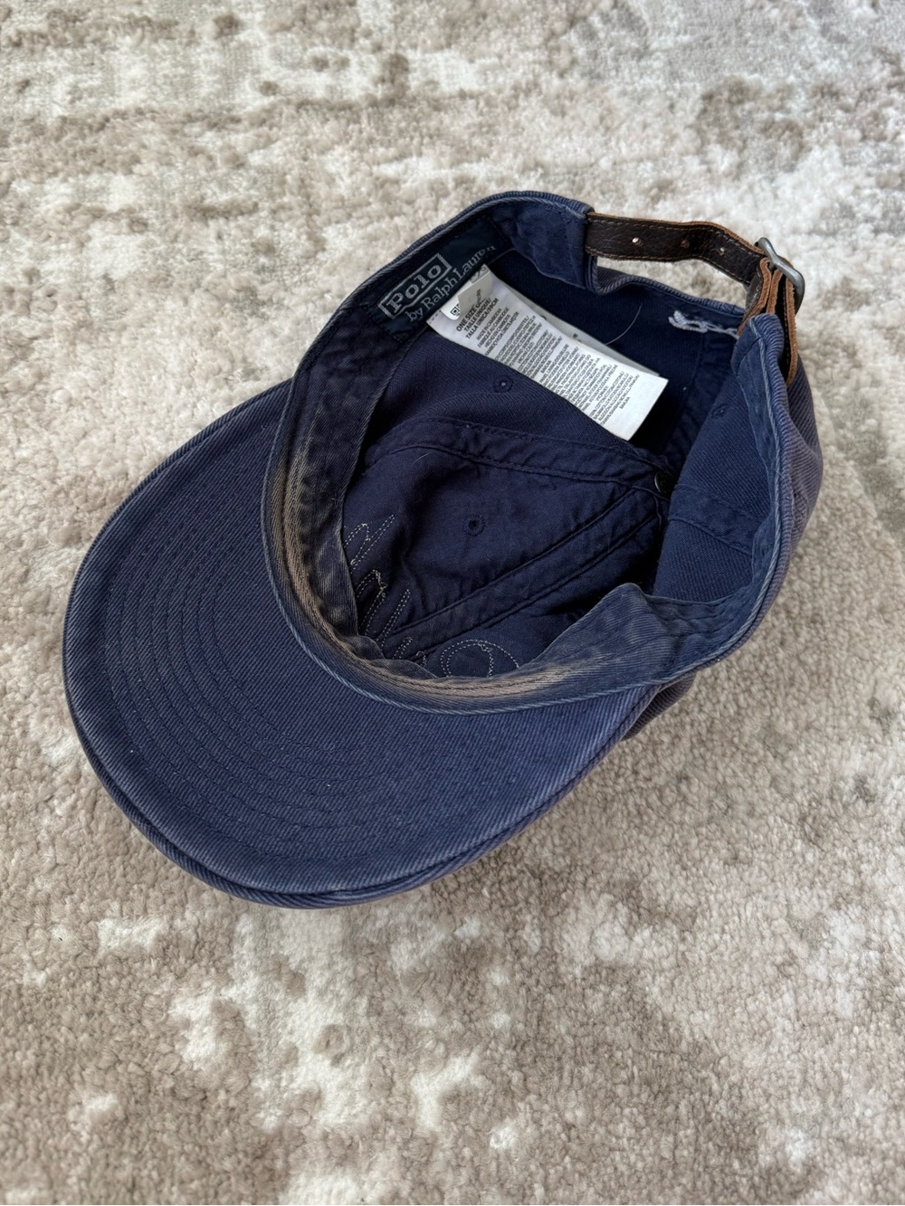 Ralph Lauren Blue Cotton Cap - Picture 4 of 5